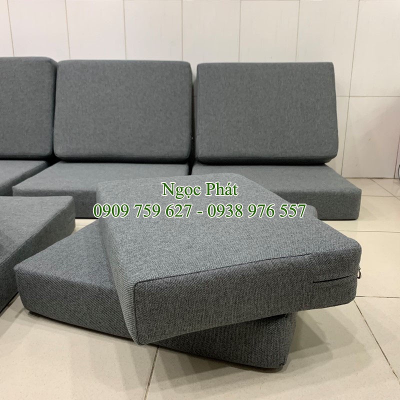 Đệm Ngồi Ghế Sofa Mây TIDUS - Nhận May Đệm Ghế Theo Yêu Cầu