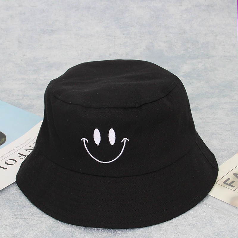 Nón Bucket - Nón Vành Tròn Thời Trang Hàn Quốc Smile
