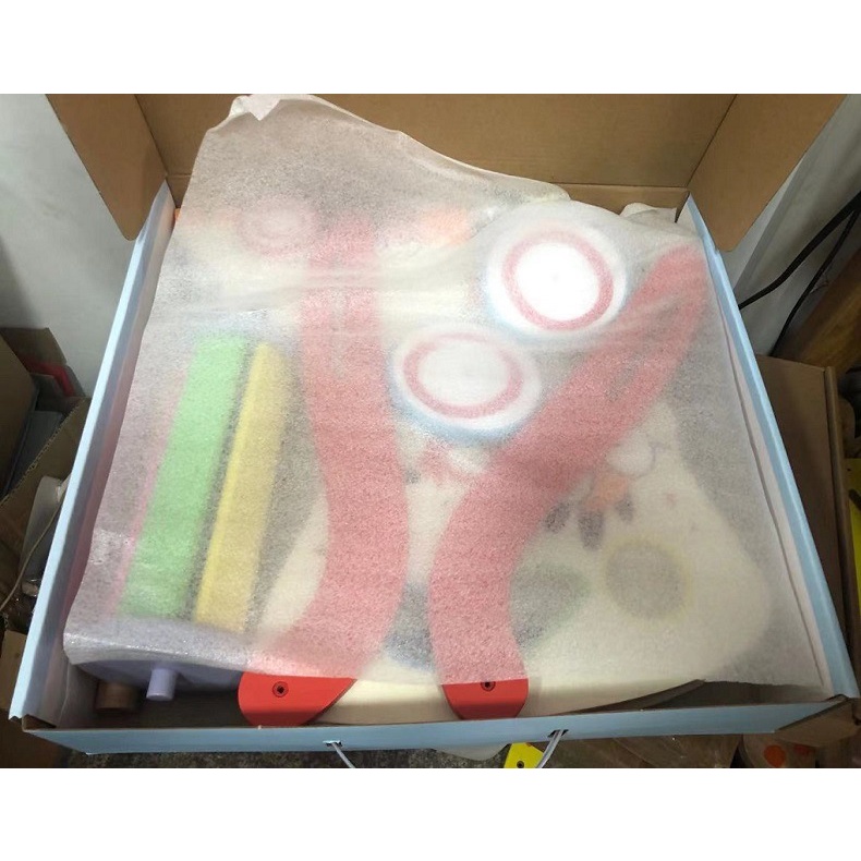 Xe tập đi bằng gỗ cho bé S-kids, đồ chơi xe đẩy siêu thị đa năng cho trẻ từ 1 đên 6 tuổi