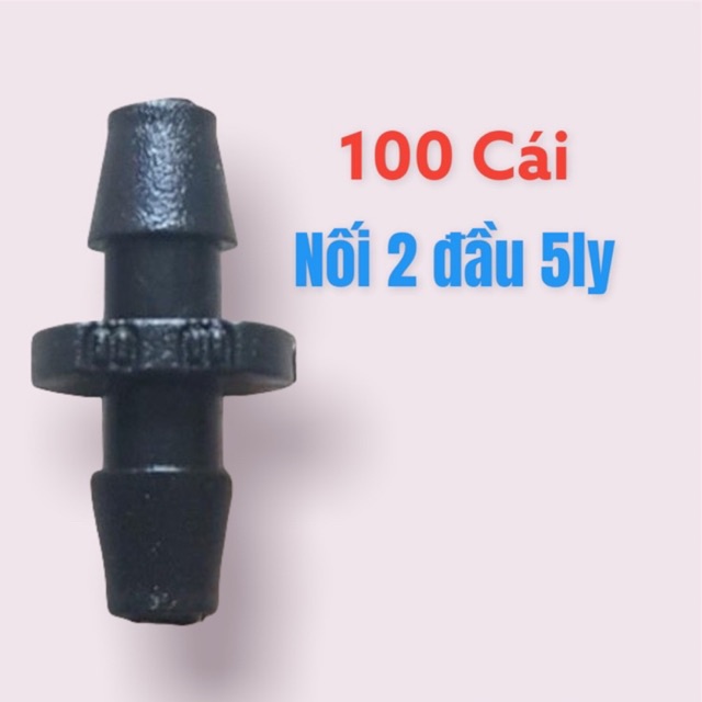 100 cái nối 5 ly 2 đầu gài