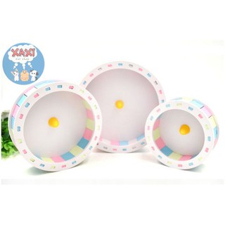 Wheel gỗ gắn chuồng dành cho hamster đa màu sắc - Xaxi Pet