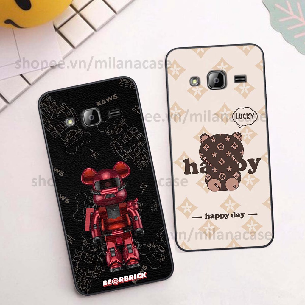 Ốp Samsung J310 / J3 2016 gấu be@rBrick gấu Teddy Kaws siêu đẹp, phong cách, cá tính