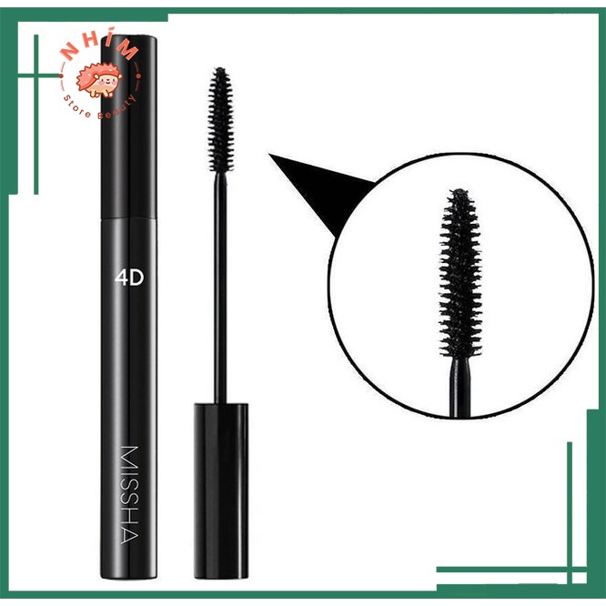MASCARA NOVO 2 ĐẦU KHÔNG LEM, SIÊU DÀY MI 4D, KHÔNG THẤM NƯỚC