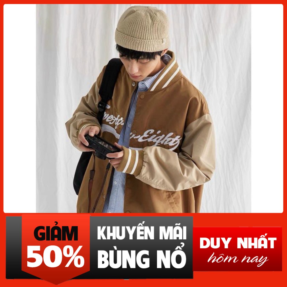 Áo Khoác Nam Vải Dù  2 Lớp,Kiểu Bomber, Chống Nắng Có Túi,Thời Ttrang, Hàng Chuẩn VNXK, Đủ Màu