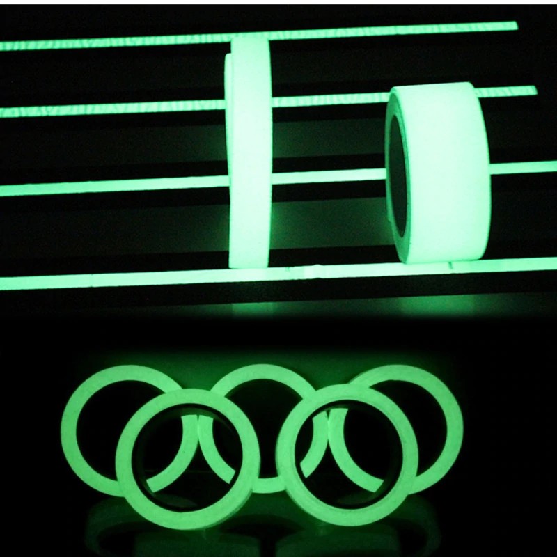 Băng keo dạ quang 3M màu xanh lá cây