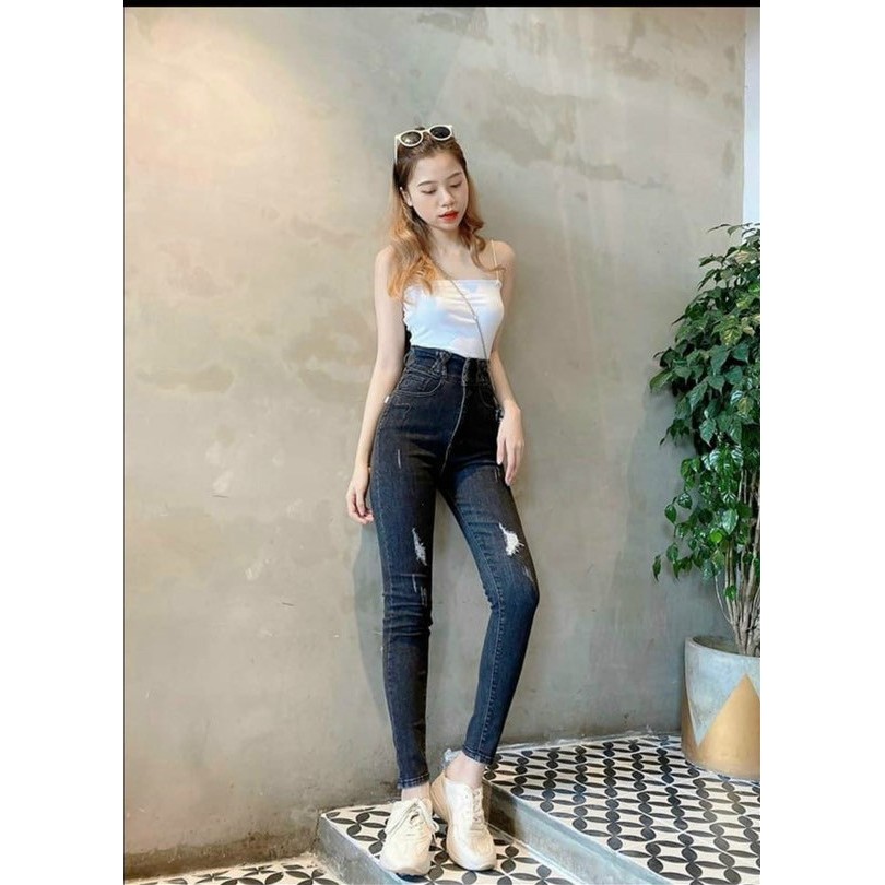 Quần Jean Nữ 💎 𝐅𝐑𝐄𝐄𝐒𝐇𝐈𝐏 💎 Quần Bò Nữ Đẹp Hàng Quảng Châu Thời Trang Cao Cấp Miashop – QJN504