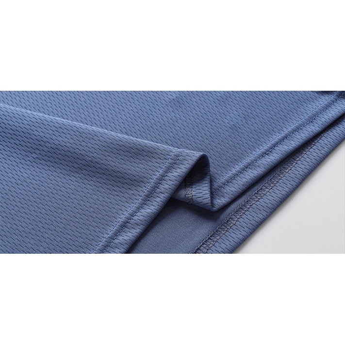 Áo Thun Tay Ngắn Cổ Tròn Dáng Rộng Phối Lưới Nhanh Khô Thời Trang Mùa Hè Mới Cho Nam