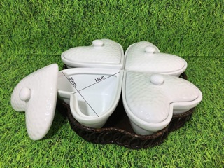 Khay mứt hình tim (size to, nhỏ)