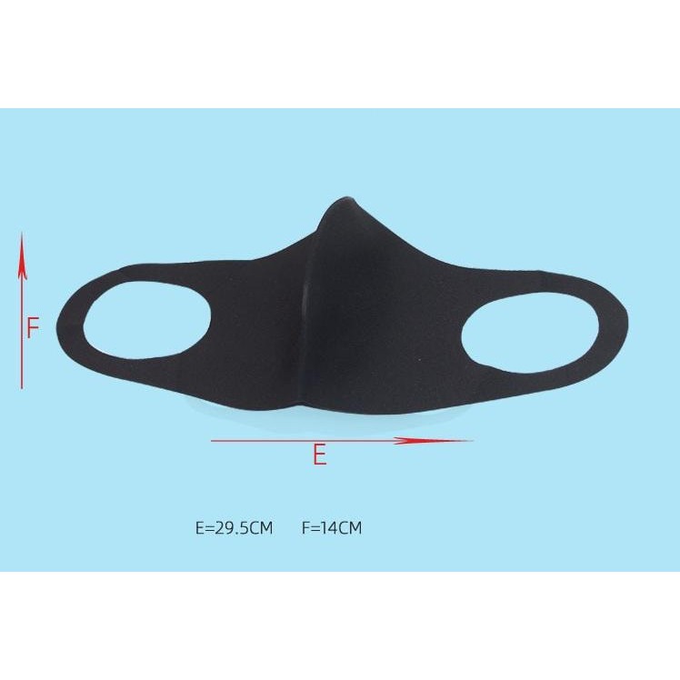 Khẩu trang vải nỉ chống nước, giặt được