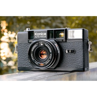 [Thanh lý][Decor] Máy ảnh film Konica C35 AF2 ngoại hình cực đẹp