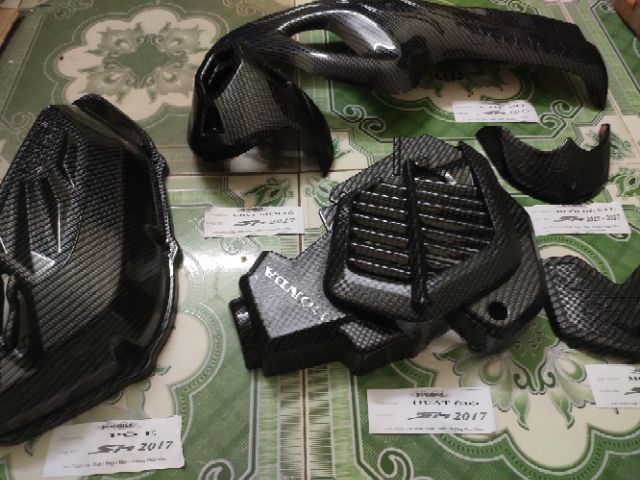 (BH 12 Tháng)Hot_Ốp các bon cho SH 2017-2019