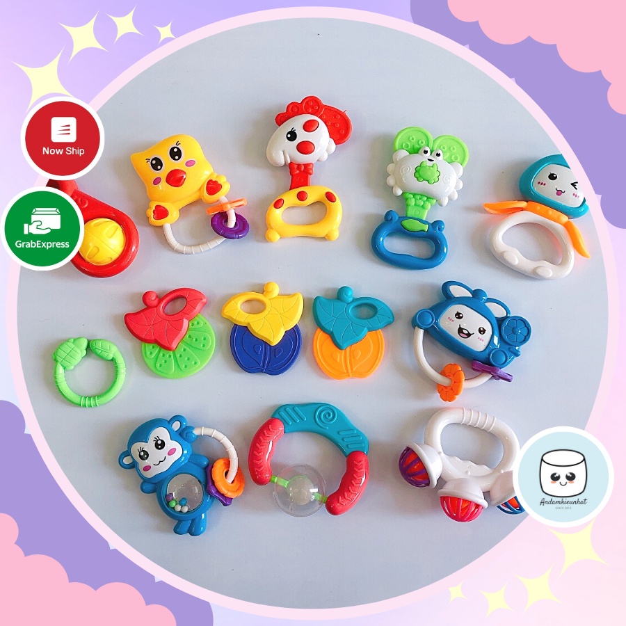 Bộ đồ chơi xúc xắc 10 món cho bé Toys House
