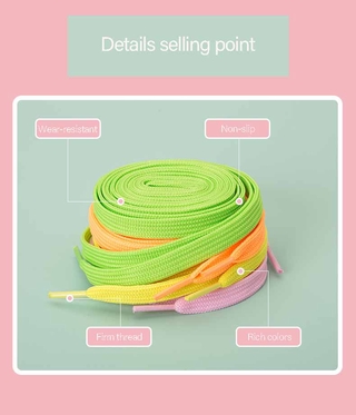 Dây giày hai lớp chất liệu polyester