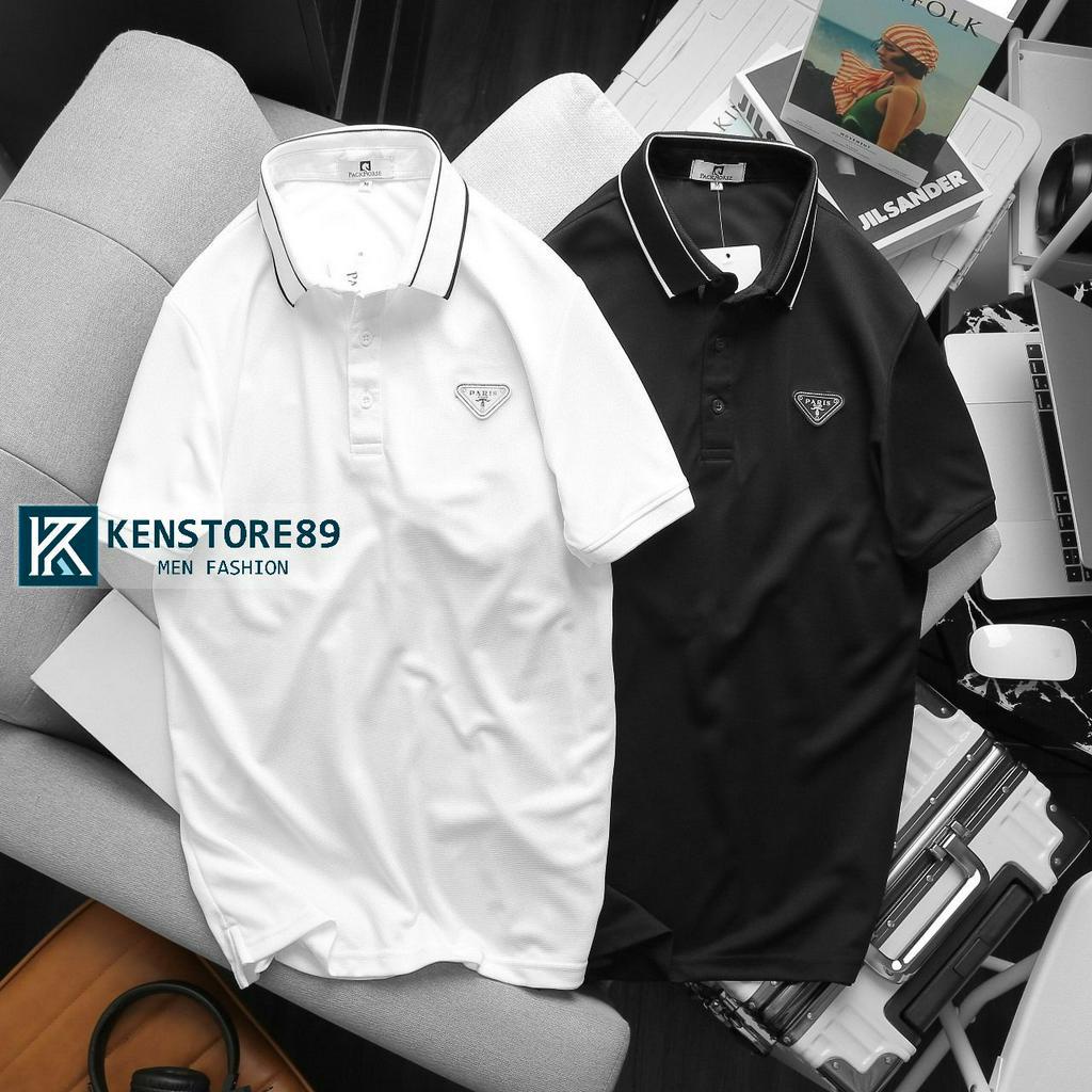 Áo thun nam có cổ polo PRS LOGO cao cấp KENSTORE89 ATP180