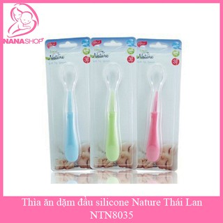 Thìa mềm silicon Natur Thái Lan