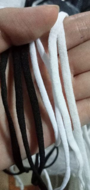 [Mã SRJULY1215 giảm 20K đơn 50K] 10 mét dây thun may khẩu trang đen và trắng | BigBuy360 - bigbuy360.vn