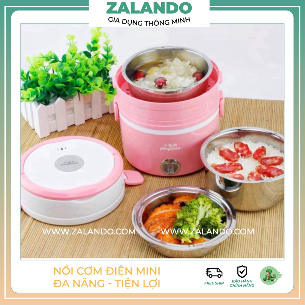Hộp cơm cắm điện , Hộp cơm cắm điện văn phòng Tiện lợi có lõi hâm nóng thức ăn nhanh cho dân văn phòng, dân phượt