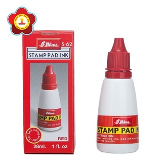 Mực dấu chính hãng Shiny S-62 Màu mực Đỏ