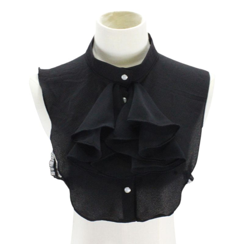 San * Áo Sơ Mi Voan Giả Thắt Nơ Nửa Thân Cổ Điển Cho Nữ