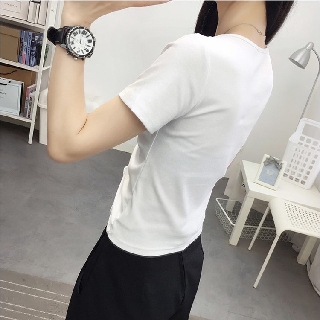 ÁO CROPTOP NỮ PHỐI DÂY RÚT