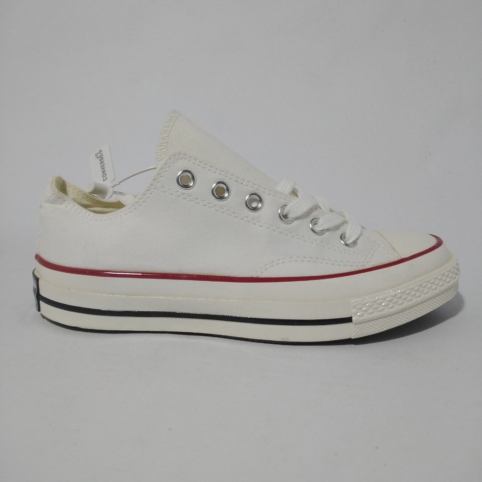 Giày Thể Thao Nam Nữ 𝗖𝗼𝗻𝘃𝗲𝗿𝘀𝗲 𝗔𝗹𝗹 𝗦𝘁𝗮𝗿 𝟭𝟵𝟳𝟬𝘀 - Giày CV 1970s Trắng Thấp Siêu Cấp