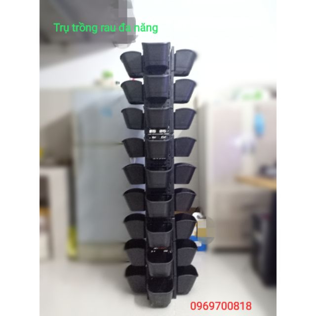 Trụ trồng rau tự lắp ráp