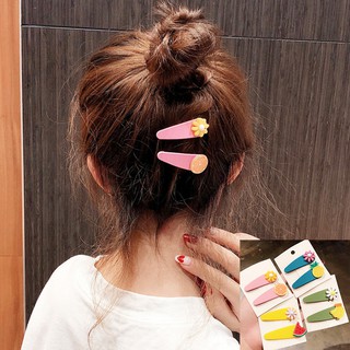 Kẹp tóc nữ hình trái cây dễ thương