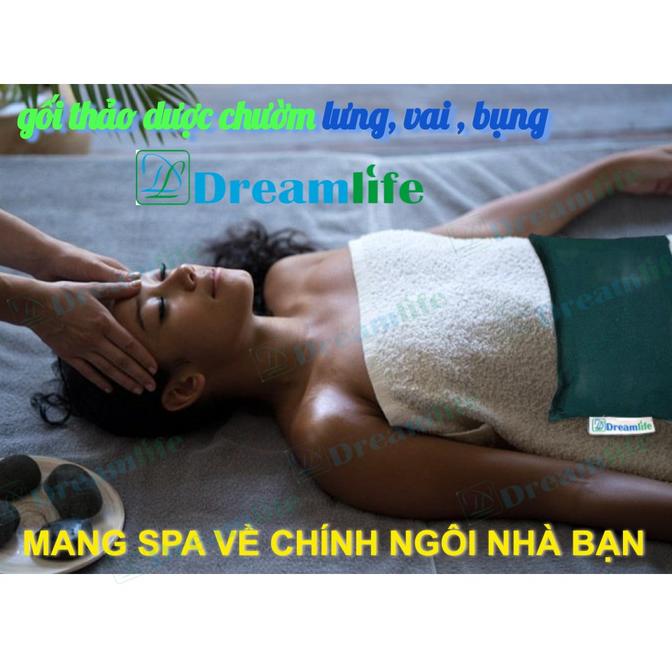 Gối chườm Thảo dược SPA Dreamlife