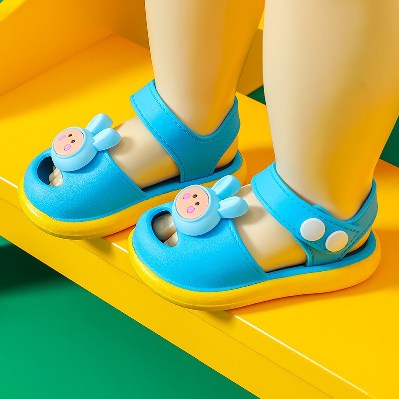 Giày sandal đế mềm chống trượt thời trang hè cho bé từ 0-2 tuổi