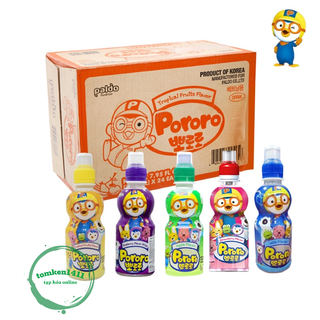 Thùng nước trái cây Paldo Pororo 235ml