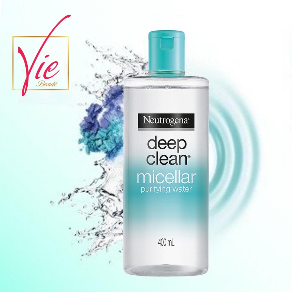 Nước Tẩy Trang NEUTROGENA thanh lọc và làm sạch sâu - NEUTROGENA Deep Clean Purifying Water Micellar