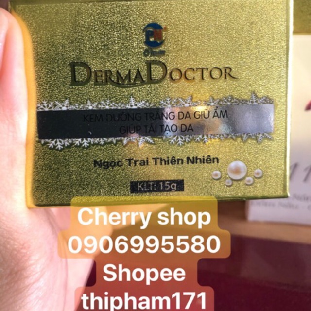 Kem dưỡng ẩm tái tạo da cấp nước Derma doctor đủ giấy công bố