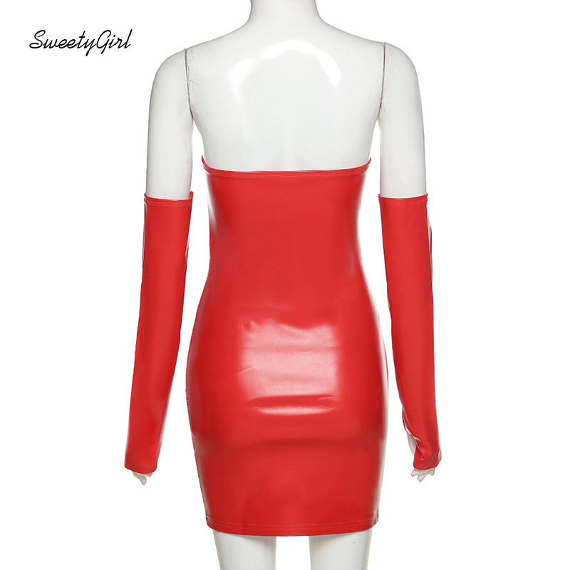 Đầm mini ôm dáng vừa vặn trễ vai màu trơn thời trang gợi cảm dành cho nữ