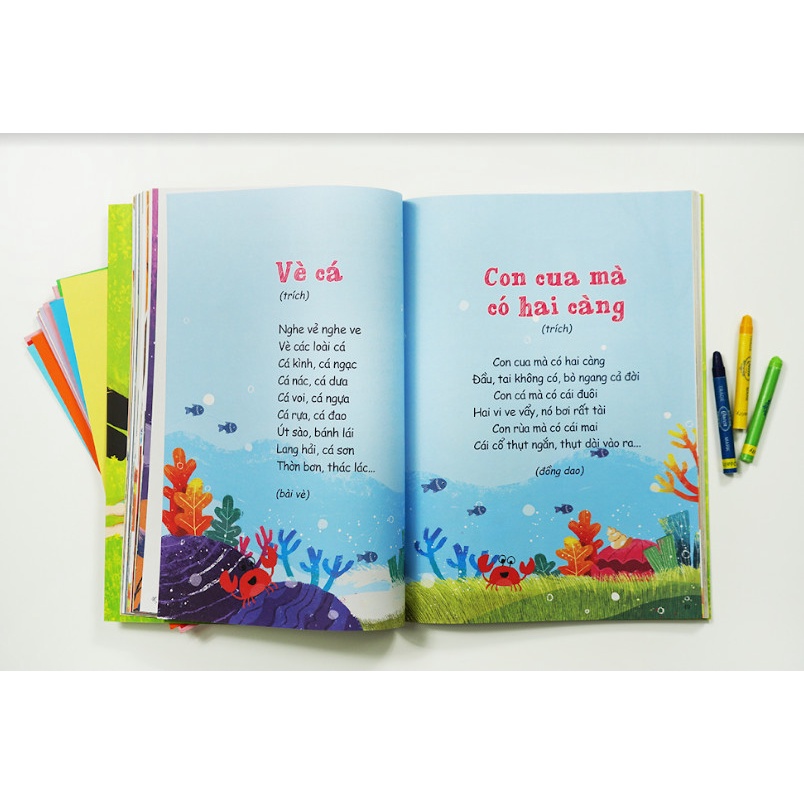 Sách Thơ cho bé học nói