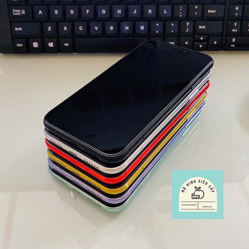 Mô Hình Điện Thoại 11 Màu Trắng, Đen, Xanh, Đỏ, Vàng, Tím Siêu Đẹp / Mô Hình Điện Thoại Dùng Trưng Bày