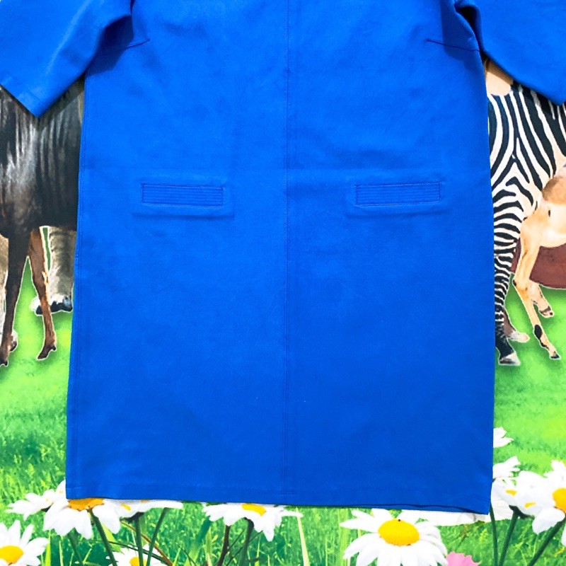 Size M đầm thun Umi xanh biển đậm tay ngắn | BigBuy360 - bigbuy360.vn