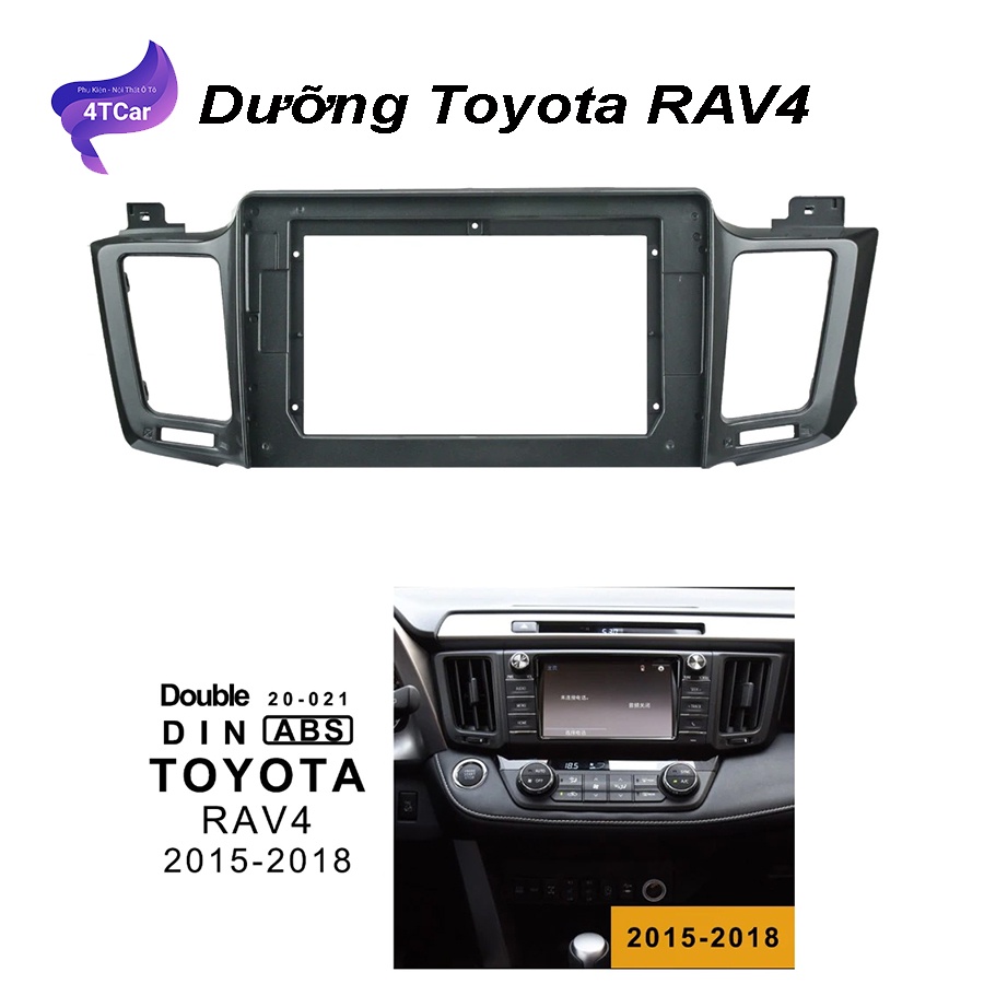 Mặt dưỡng Toyota RAV 4 2013-2018 (9 inch)