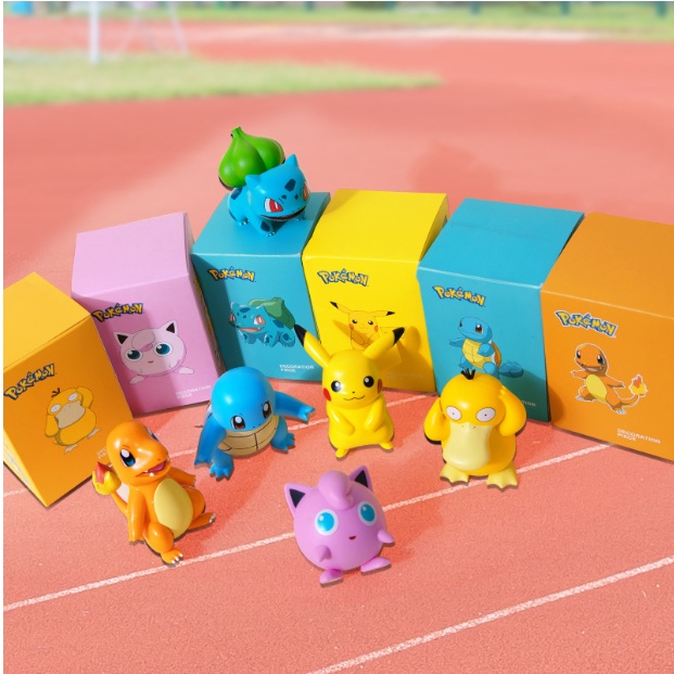 Mô Hình Pikachu, Phim Hoạt Hình Pokemon, Thích Hợp Trang Trí, Decor, Bộ Sưu Tập, Làm Quà Tặng - Full Box