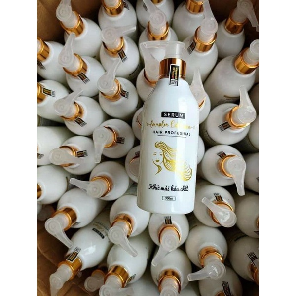 Serum khử mùi hóa chất, làm bóng tóc mềm mượt chai 320ml