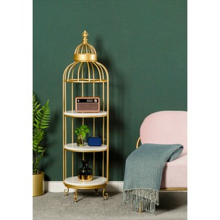 Kệ trang trí lồng chim, kệ decor lồng chim 3 tầng và 4 tầng – Nội thất Phong Vân