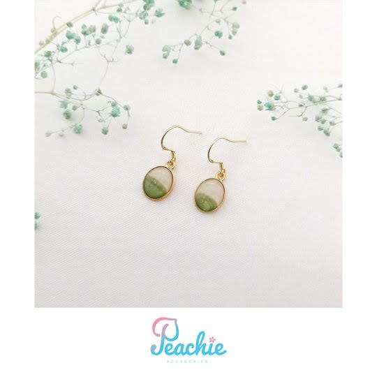 Khuyên tai bạc Peachie [CHÍNH HÃNG] mã 001