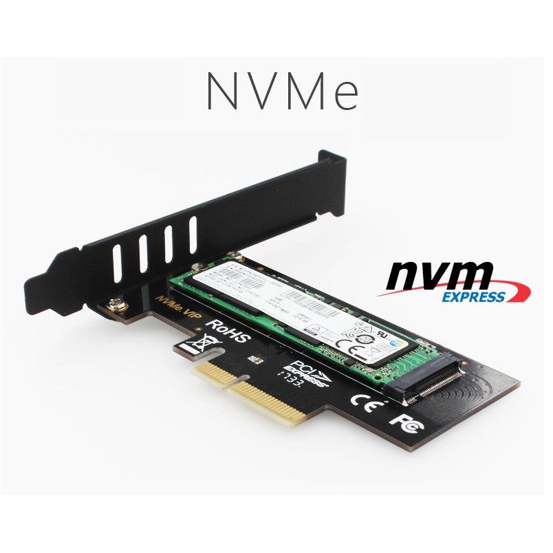 Card chuyển đổi SSD M.2 NVMe sang chuẩn PCI-E X4 VÀ X16 - HÀNG CÓ SẴN - NOW SHIP - GRAB HỒ CHÍ MINH