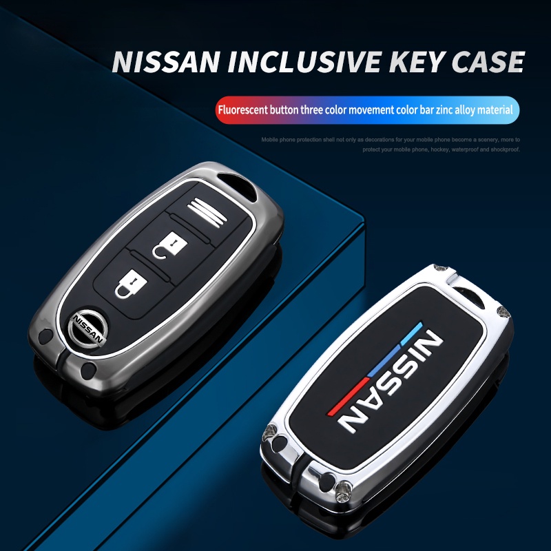 Ốp Bảo Vệ Chìa Khóa Xe Hơi Thiết Kế Sang Trọng Cho Nissan Qashqai Juke J10 J11 X-Trail T32 T31 Kicks Tiida Pathfinder Note