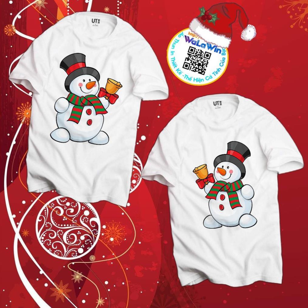 Áo đôi - Áo lớp - Áo gia đình - Áo Thun Trơn giá sỉ - Áo size lớn mẫu Noel 03