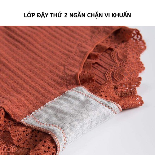 Original Quần Lót Classic BrieSF Nữ Đáy Viscose Bikini Thông Hơi Thắt Lưng Thun Cao Cấp ZK GR2202 II Nội Địa Trung Nam