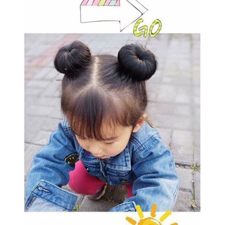 1 cặp kẹp búi tóc giả natra cho bé gái (hàng loại đẹp)