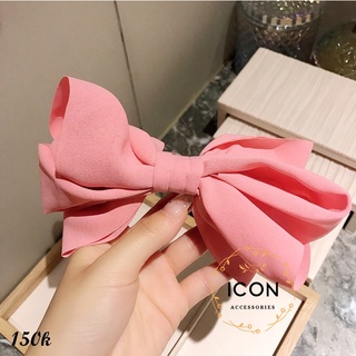 Kẹp tóc nơ lụa