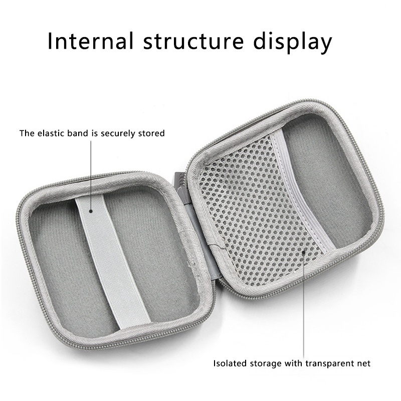 Boona Túi Đựng Dây Cáp Sạc / Tai Nghe Đa Năng Cho macbook air / pro