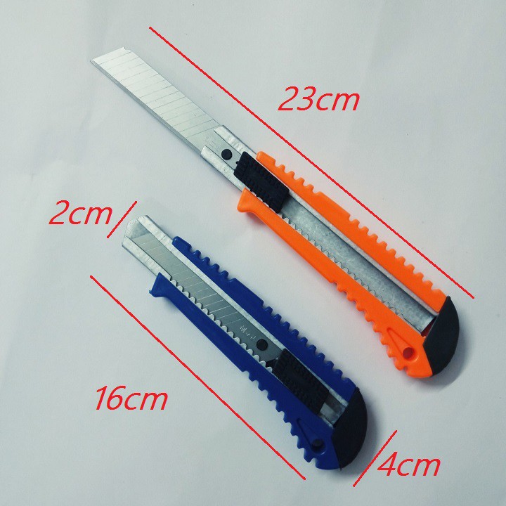Dao dọc giấy, gọt dây điện,14 lưỡi tách, hợp kim thép siêu sắc bén, cán bọc nhựa cứng, đường vân chống trơn trượt