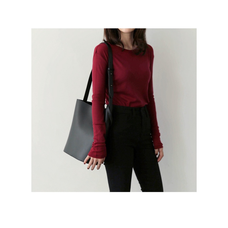 Túi Xách Đeo Vai Phong Cách Hàn Quốc Cổ Điển Thời Trang Mới 2022 Dành Cho Nữ